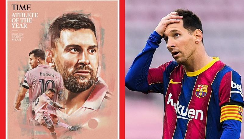 football Lionel Messi named TIME's 2023 Athlete of the Year; confirms Barcelona homecoming was real consideration snt