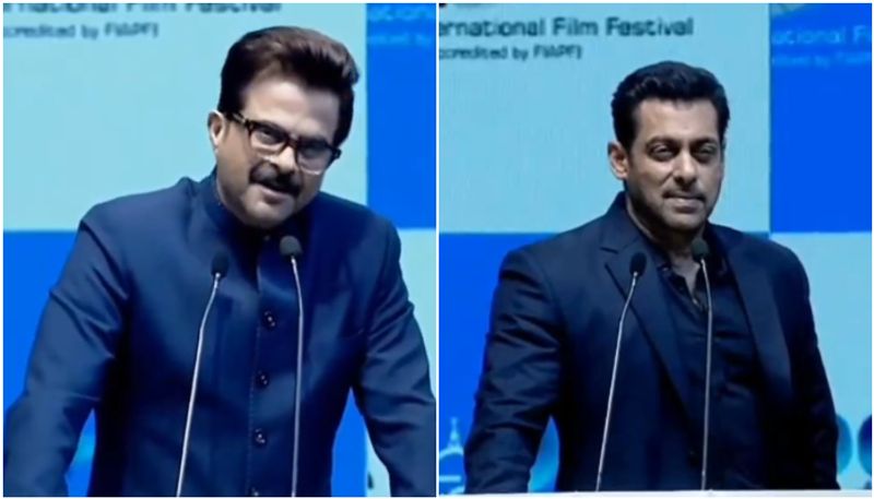 KIFF 2023: Anil Kapoor lauds Salman Khan; calls him "Mahanayak" of Hindi Cinema - Watch SHG