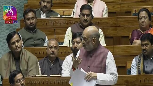 Amit shah speech in Lok Sabha