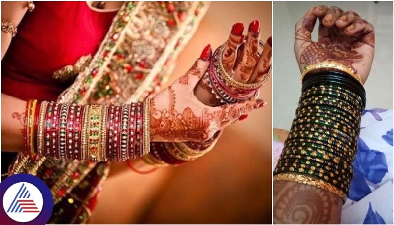 Bengaluru women reveals secret of Indian bride wear full hands Bangles at marriage sat