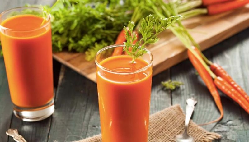 health benefits of having carrot juice with breakfast