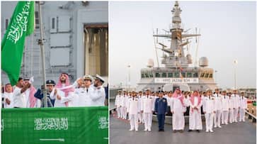 saudi arabia launched Indigenously built defense ship saudi arabia launched Indigenously built defense ship