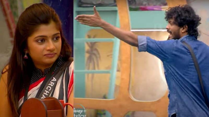 vinusha matter sparks again VJ Archana and Nixen fight in BiggBoss house gan