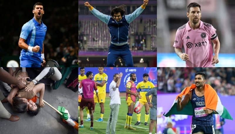 Asian Games 2023, Wrestlers Protest, Novak Djokovic wins 23rd Grand Slam, Messi's transfer, What we see in 2023