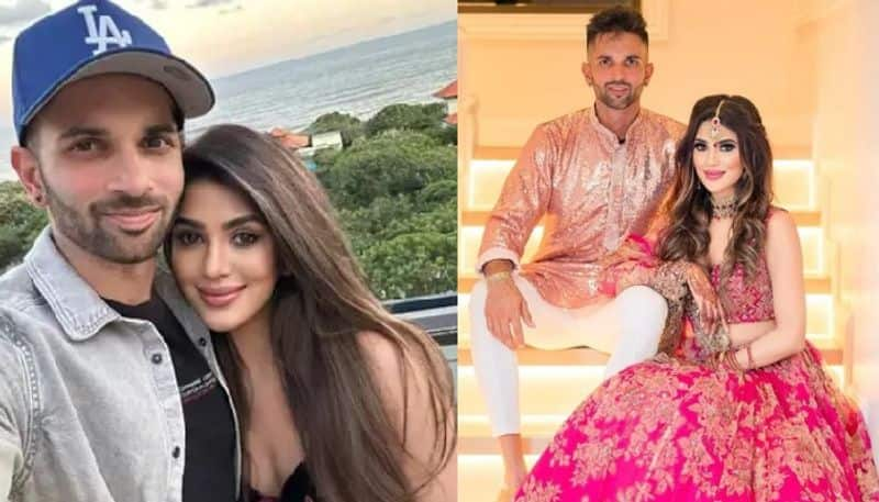 Meet the World No 1 Bowler Keshav Maharaj cute wife Lerisha Munsamy kvn