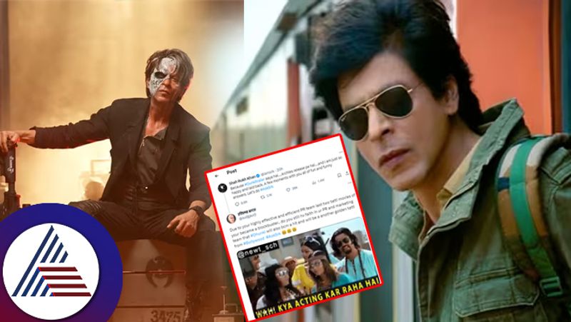 Shah Rukh Khan SLAMS user who insulted Pathaan Jawan Treated for constipation suc