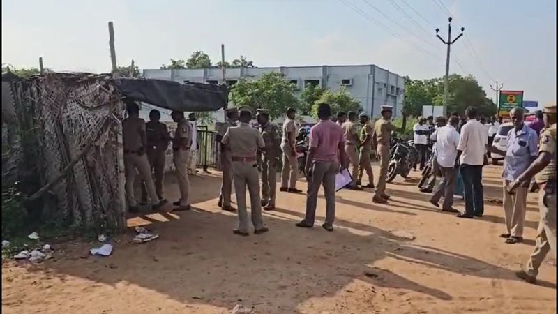 construction worker killed her wife in thiruvallur district vel