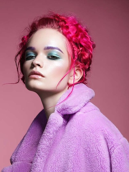 Bold eye makeup