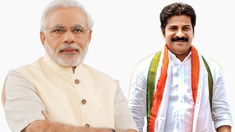 PM Narendra Modi congratulates Anumula Revanth Reddy for being sworn in as Telangana CM RMA