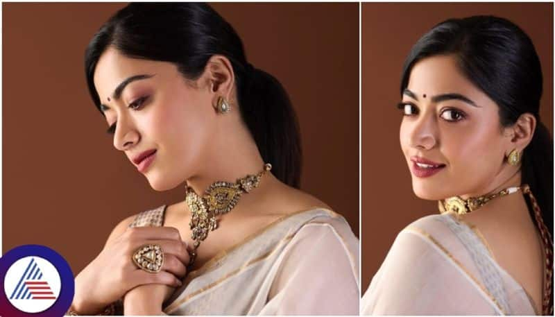 Rashmika Mandanna gave indian queen look after Animal film earned 500 crores sat