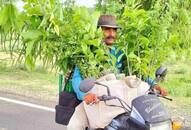 rajasthan barmer teacher bhairaram bhakhar planted more than 4 lacs trees in thar desert zkamn