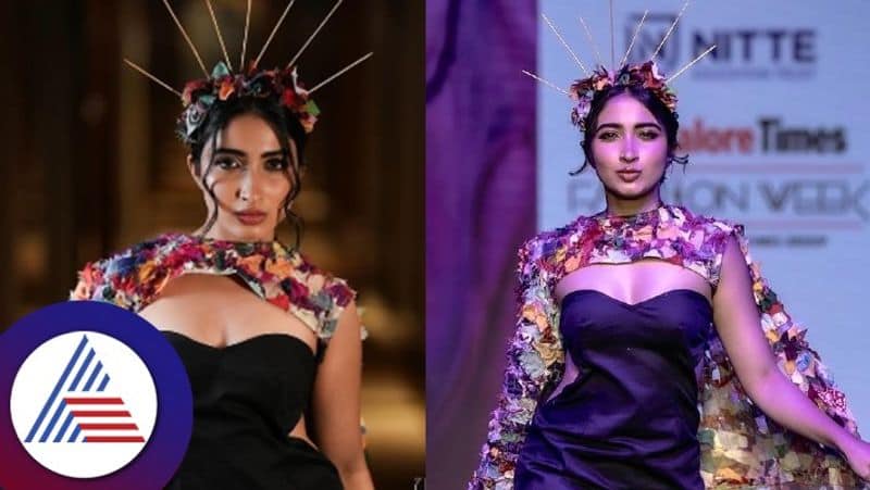 putta gowri fame saanya iyer ramp walk on fashion week photos goes viral gvd