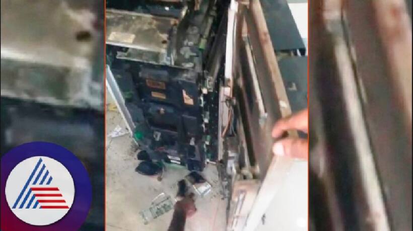 Bengaluru: Fiery end to  ATM robbery; Currency worth Rs 4.5 lakh razed