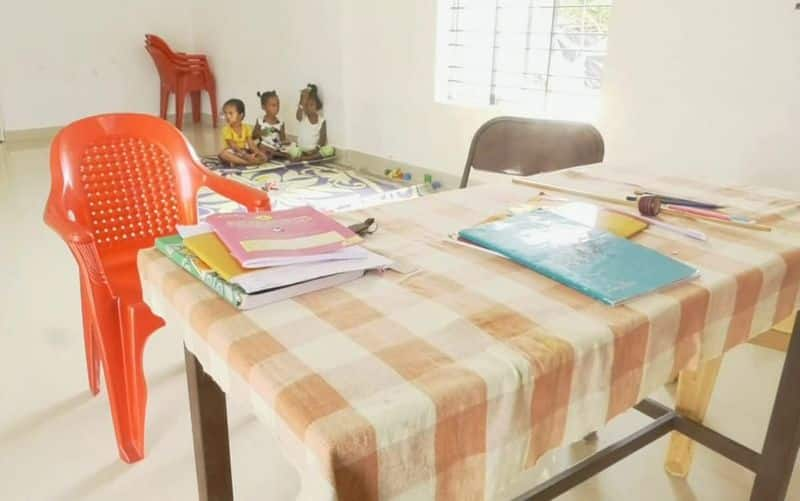 Anganawadi in Kodagu district with 25 children has neither a teacher nor a helper gvd