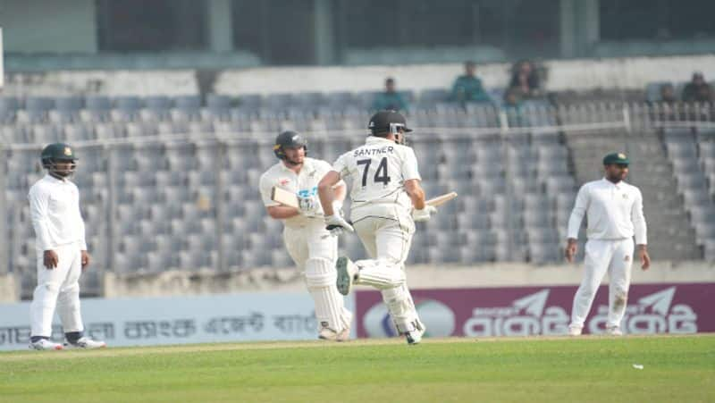 New Zealand beat Bangladesh by 4 wickets difference in 2nd Test Match at Dhaka rsk