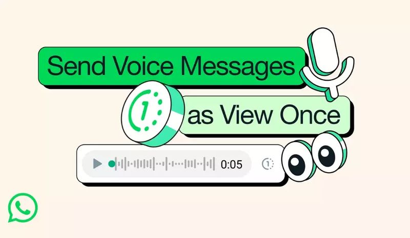 WhatsApp users can now send view once voice messages, here's how sgb