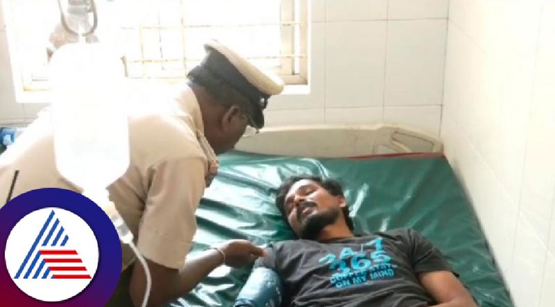 Moral policing davanagere  young man was assaulted byyouth rav