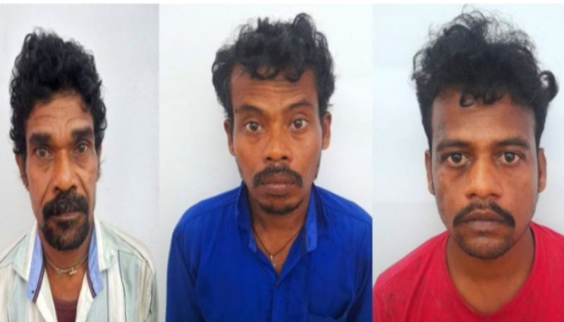 Three migrant workers were arrested in Kozhikode with 16 kg of marijuana worth 10 lakh vkv