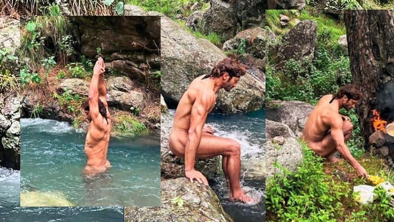 Bollywood Actor vidyut jammwal become fully nude in Himalayan base shared photos in social media talks about spiritual journey akb