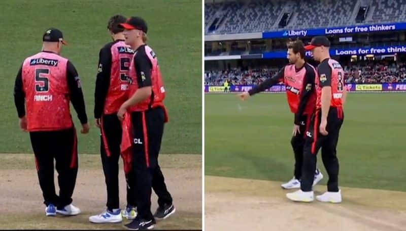 cricket Unusual scenes in BBL: Poor pitch conditions threaten match to be called off osf