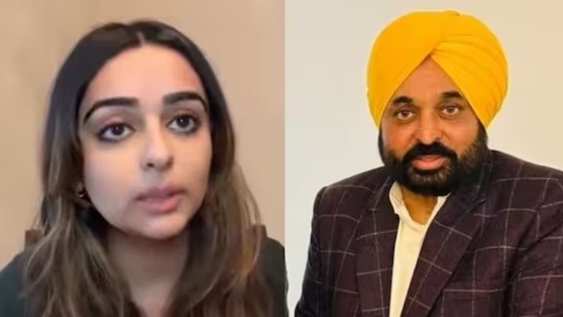 Punjab CM Bhagwant Mann Daughter Accuses him and ex wife threatens his nude drunken video smp