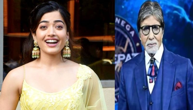 Rashmika Mandanna give surprise to his Fan in Amitabh Bachchans Kaun Banega Crorepati 15 NSK