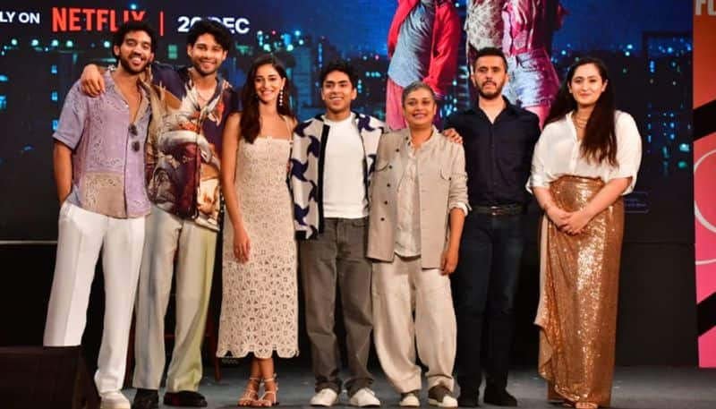 'Kho Gaye hum Kahan' trailer launch: Ananya Panday looks cute in white dress, Siddhant keeps it casual RKK