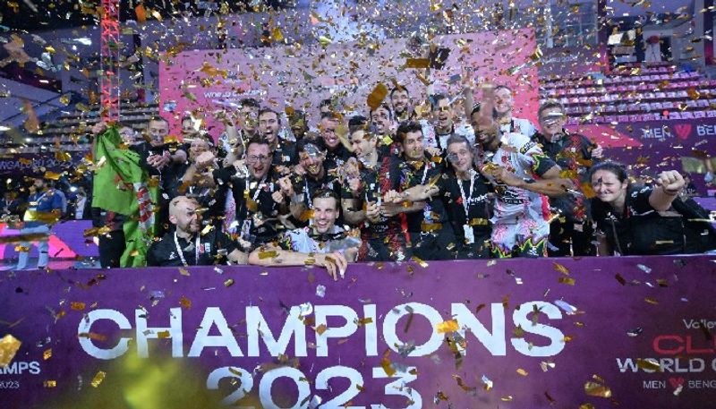 Volleyball Club World Championships 2023 Holders Sir Sicoma Perugia defend title with convincing win over Itambe Minas kvn