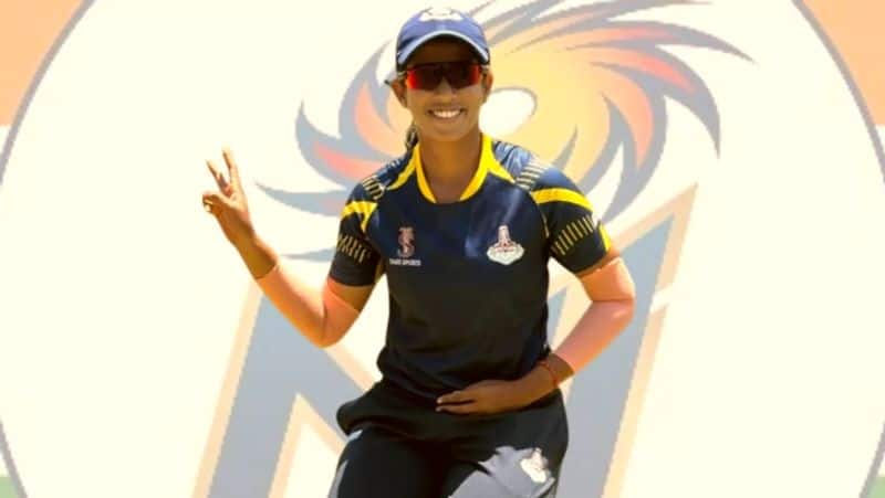 Keerthana Balakrishnan, the daughter of a Chennai taxi driver, has been auctioned for Rs 10 lakh in the Mumbai Indians in WPL 2024 Auction rsk