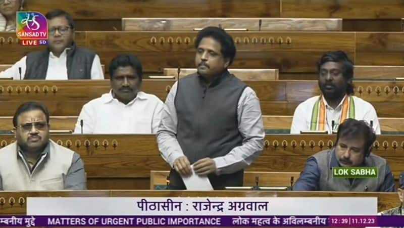 Su venkatesan mp urges union Govt to provide immediate relief fund for cyclone Michaung calamity smp