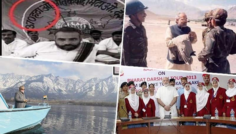 PM Modi's deep association with Kashmir issue over multiple decades sgb