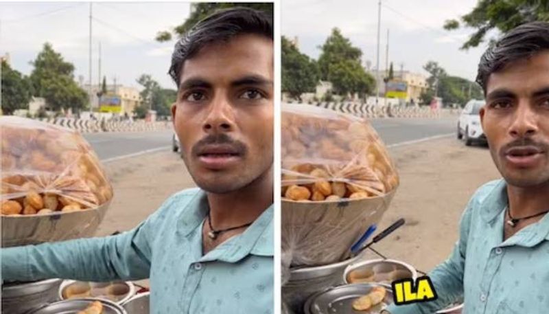 Pani Puri Seller says his profit is 2500 per day social media shocked viral video rlp