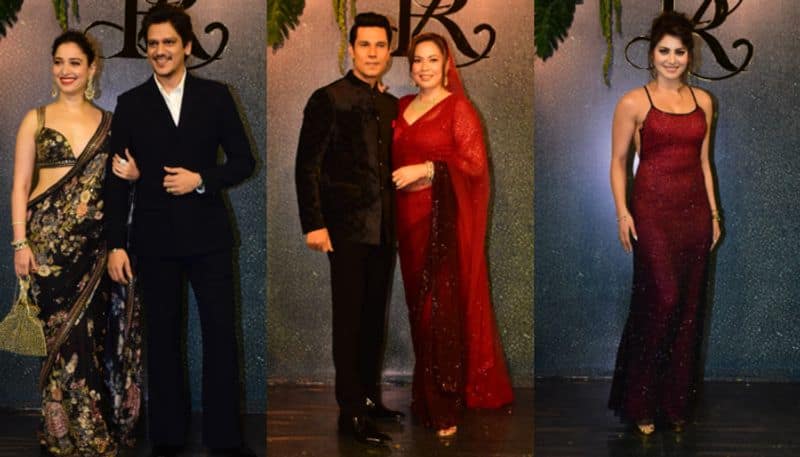 Randeep Hooda, Lin Laishram's reception: Tamannaah Bhatia, Vijay Varma and other celebrities attend in style RKK