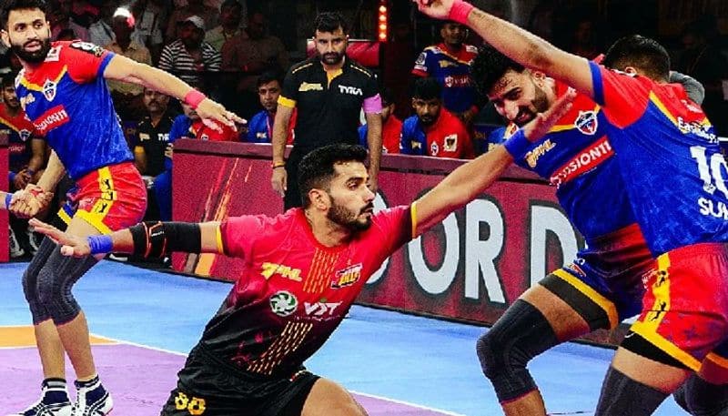 Pro Kabaddi League Bengaluru Bulls register first victory after 4 Consecutive defeat kvn