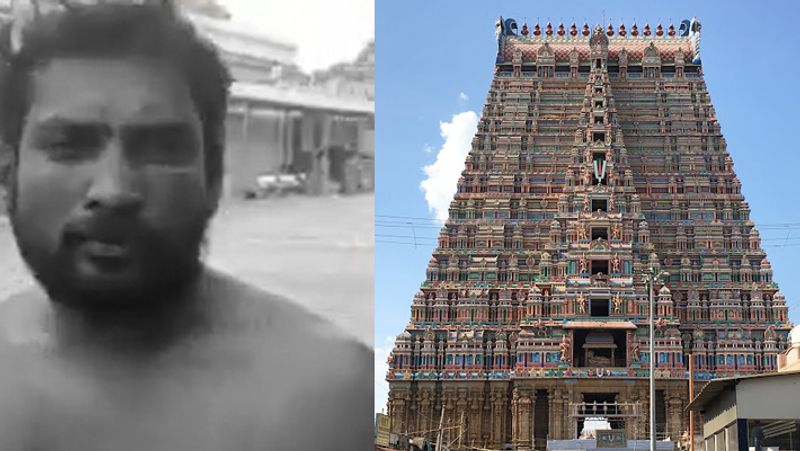 Attack on other State Ayyappan devotees in Srirangam temple..!