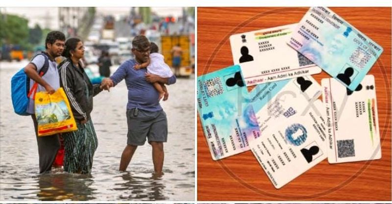 A special camp is being held to collect identity cards lost in the Chennai floods KAK