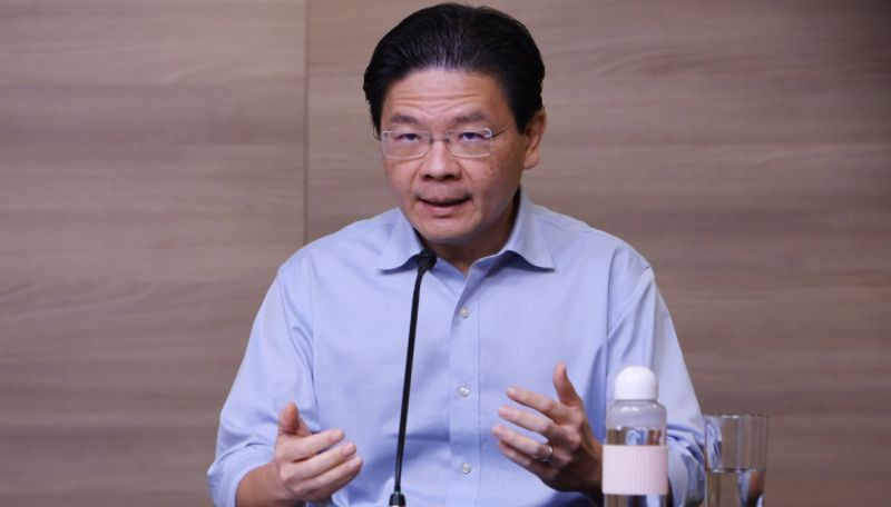 Singapore imposing Circuit breaker fake message circulating in internet warns singapore deputy pm Lawrence Wong ans