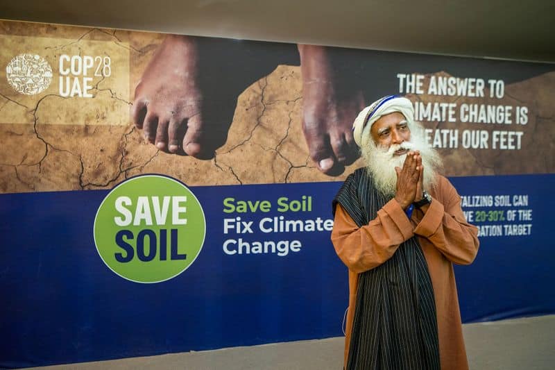 Environment cannot be saved without soil fertility, says sadhguru dee