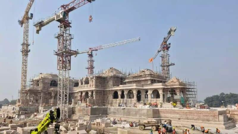 PHOTOS Closer look at Ram Mandir work progress in Ayodhya