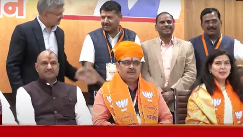 Bhajanlal Sharma Named New Rajasthan CM, Announces BJP sgb