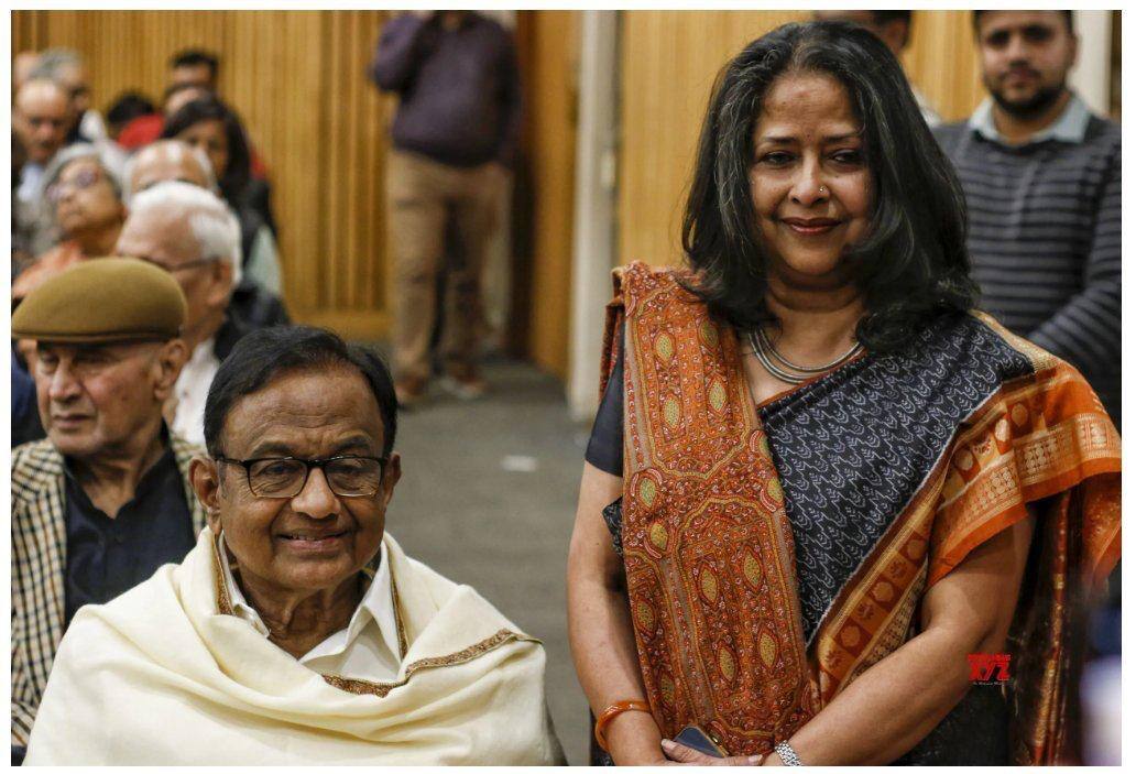 Sharmistha Mukherjee's book launch, which was criticizing the Congress leadership.. P. Chidambaram participates Rya