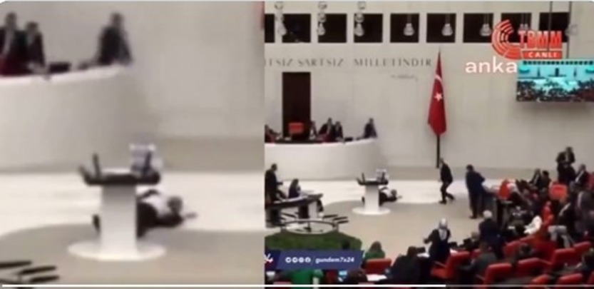 Turkish MP suffers heart attack after Declaring Israel will not escape from wrath of God watch video Rya