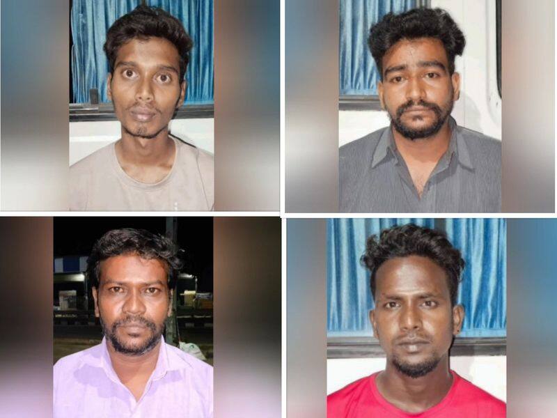 4 persons surrendered on former pmk person murder case in trichy vel