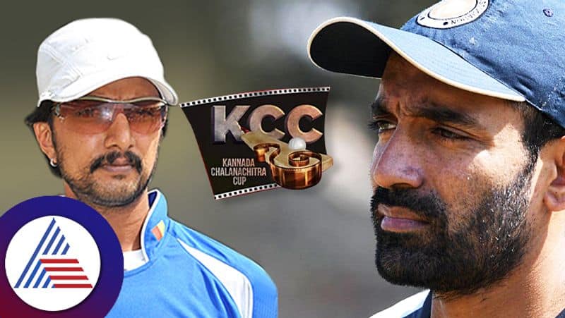 Robin Uthappa warns Kiccha Sudeepa ahead of KCC cricket tournament kvn