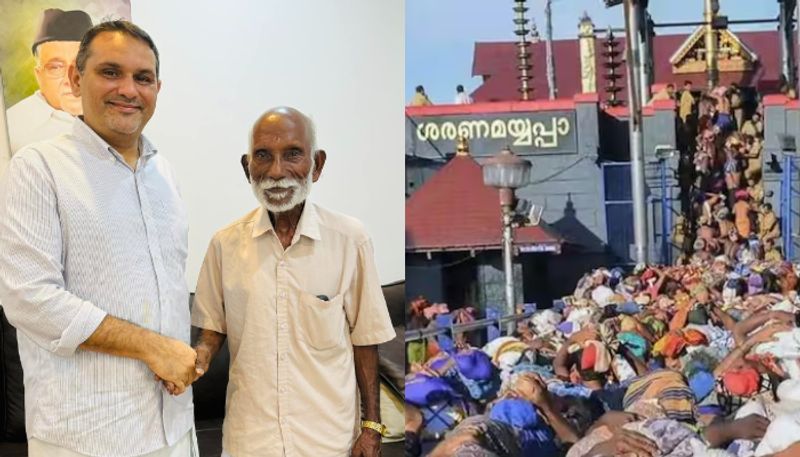 Sayyid Munavvar Ali Shihab Thangal heart touching facebook post about sabarimala devotee krishnan vkv