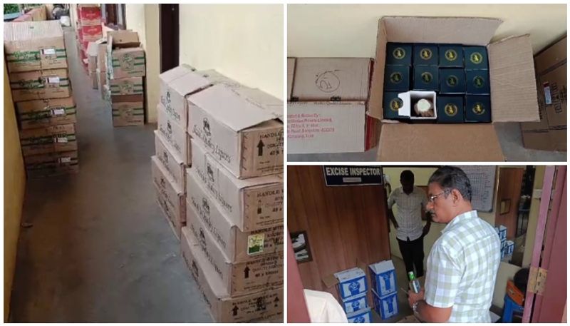 Excise seized 733 liters of liquor trying to smuggle from Mahe