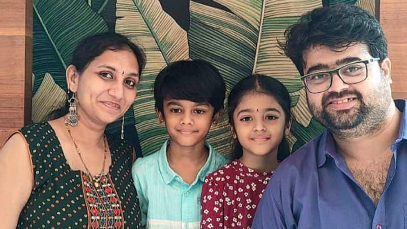 Leo movie vijay daughter iyal father Arjunan wife gayathri blessed with a baby boy gan