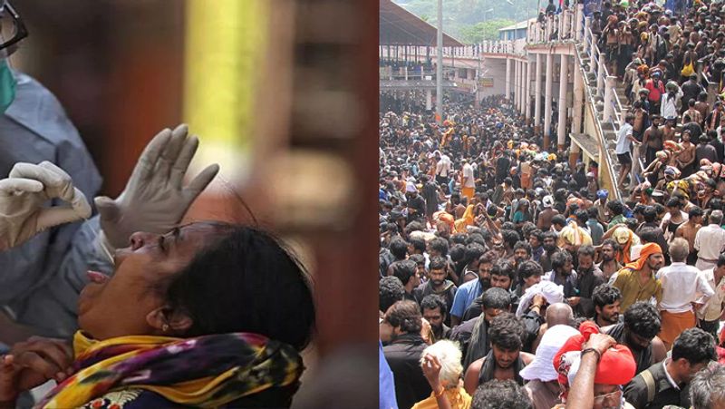 heavy rush of pilgrims at sabarimala temple in tamil mks