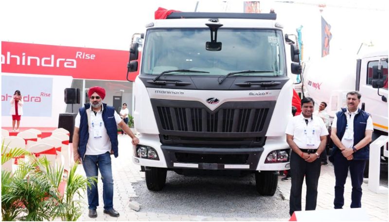 Mahindra launches high-tech Blazo X m Dura Tipper and BSV range of construction equipment btb