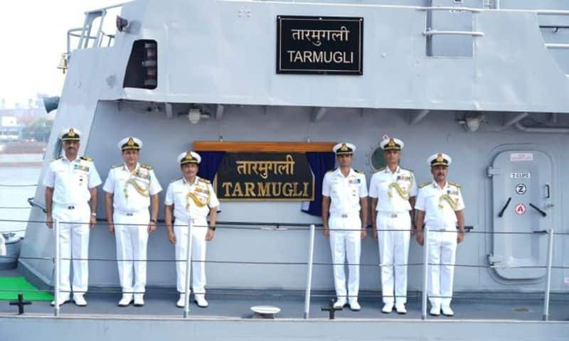 Indian Navy reinducts fast attack craft Tarmugli returned by Maldives